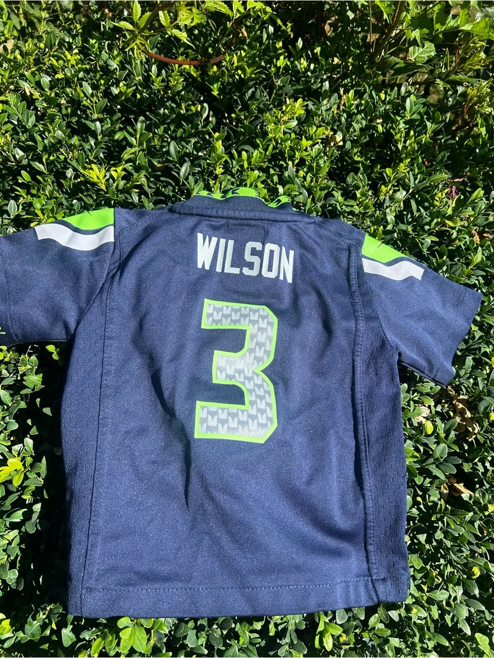 NFL Seattle Seahawks #3 Baby Boy’s Navy & Green Jersey Size 24M